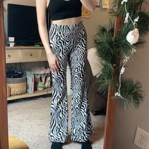 Zebra Flare Pant